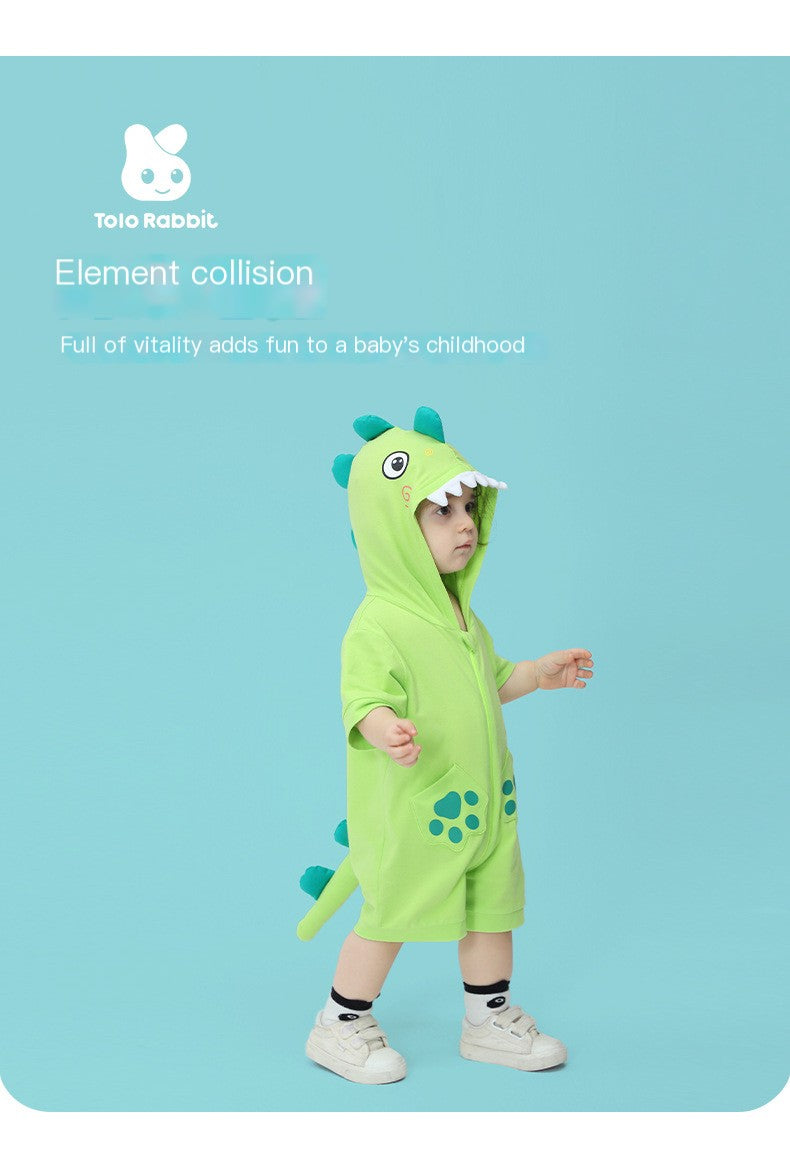 Baby Dino Costume Romper