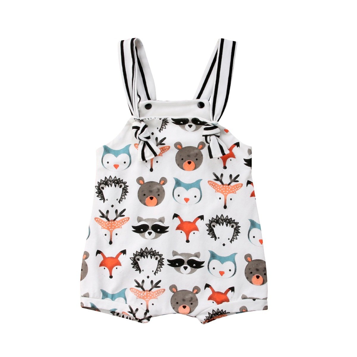 Cotton Strap Romper
