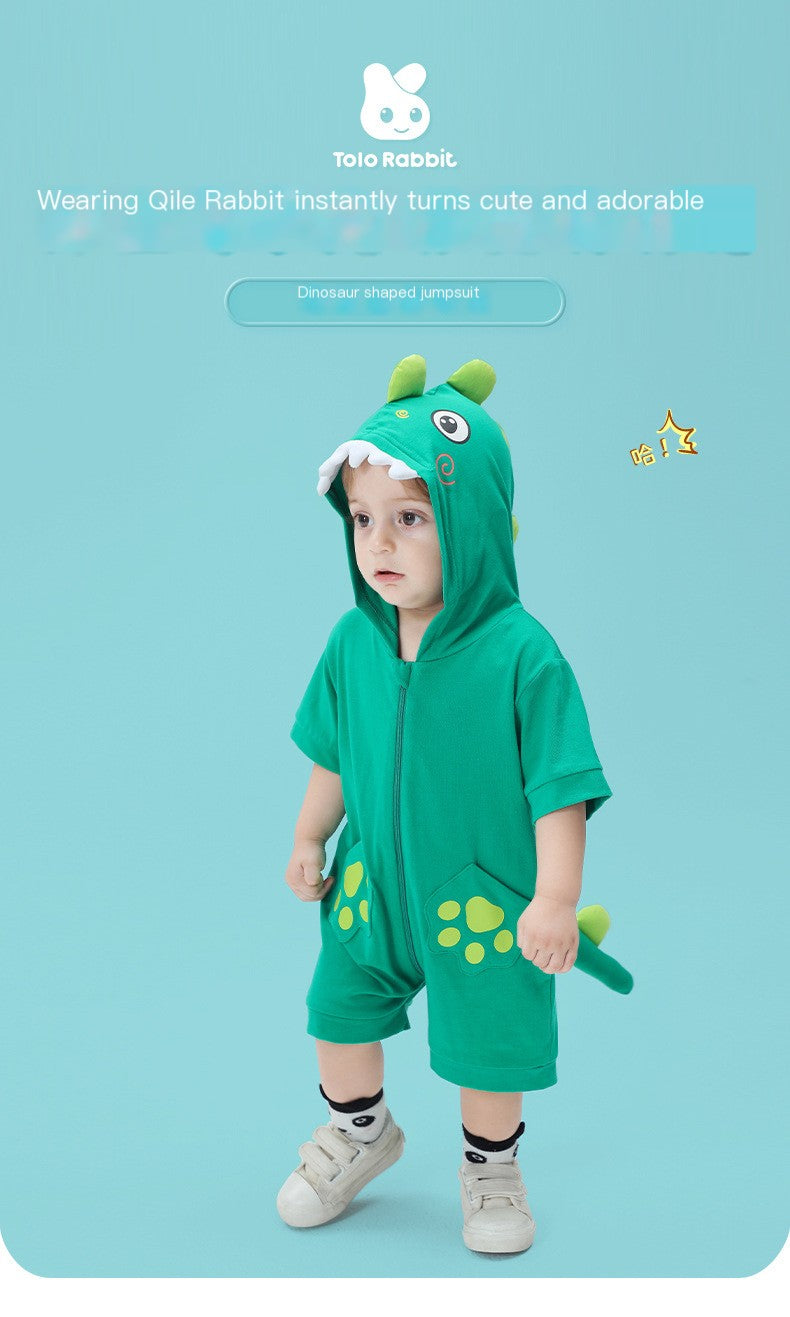 Baby Dino Costume Romper