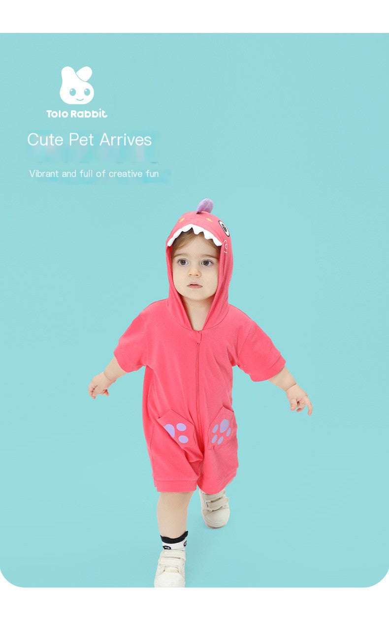 Baby Dino Costume Romper