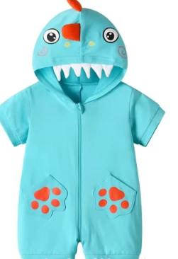 Baby Dino Costume Romper
