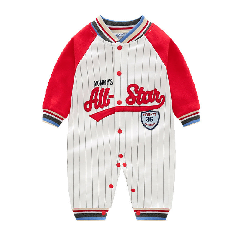 Baseball Uniform Romper