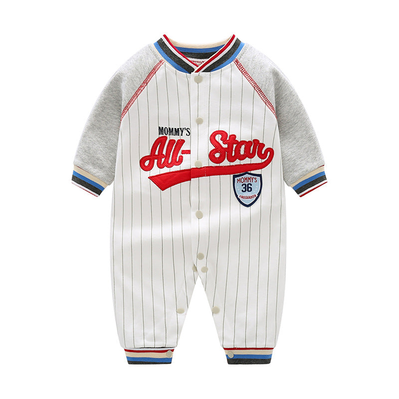 Baseball Uniform Romper