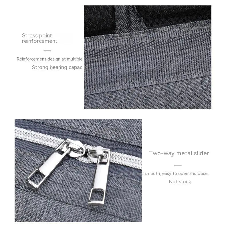 Large Capacity USB Rechargeable Diaper Bag