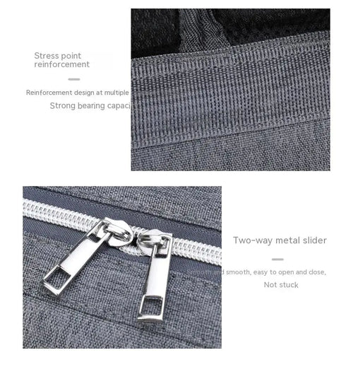 Large Capacity USB Rechargeable Diaper Bag