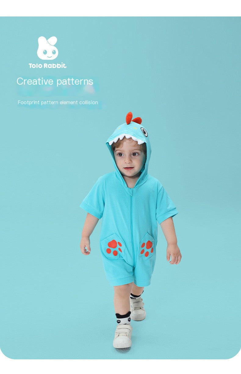 Baby Dino Costume Romper